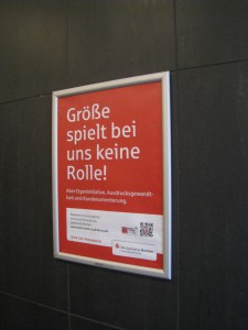 CityTOI-Motiv für die Herrentoilette