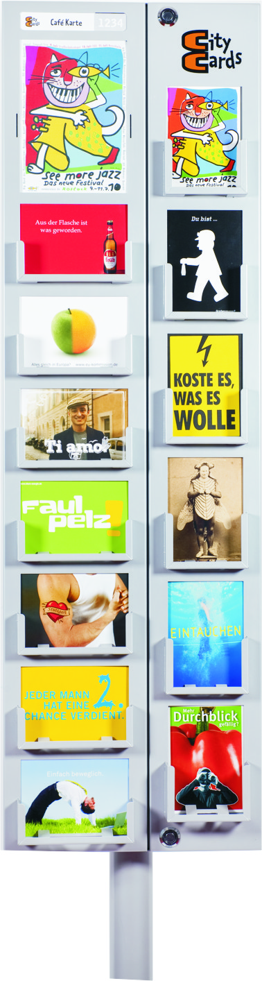 CityCards Display UNICARDS MEDIEN, Bremen CityCards Display UNICARDS MEDIEN, Bremen