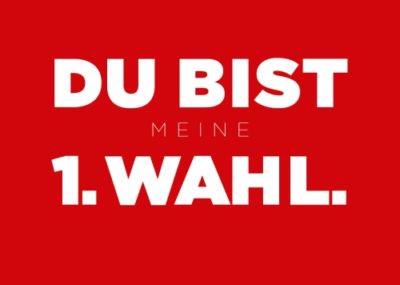 Wahlwerbung – Gute Karten bei jungen Wählern