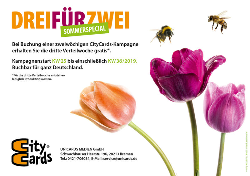CityCards Sommerpreise. Jetzt buchen!