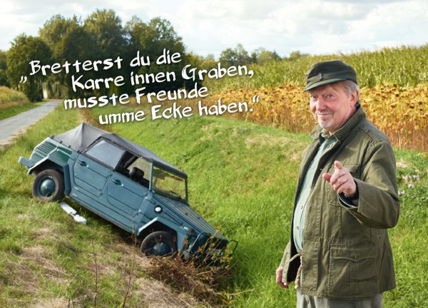 Werbemittelverteilung in Oldenburg – Karre retten via CityCards