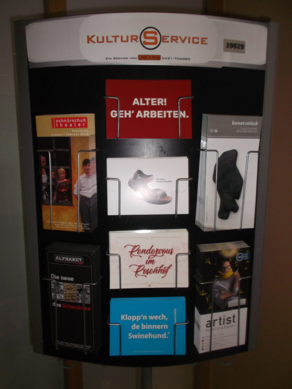 Kunst entdecken mit der Flyerverteilung von UNICARDS