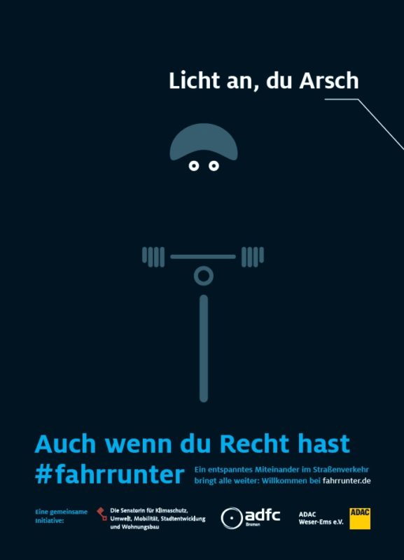 #fahrrunter mit CityCards