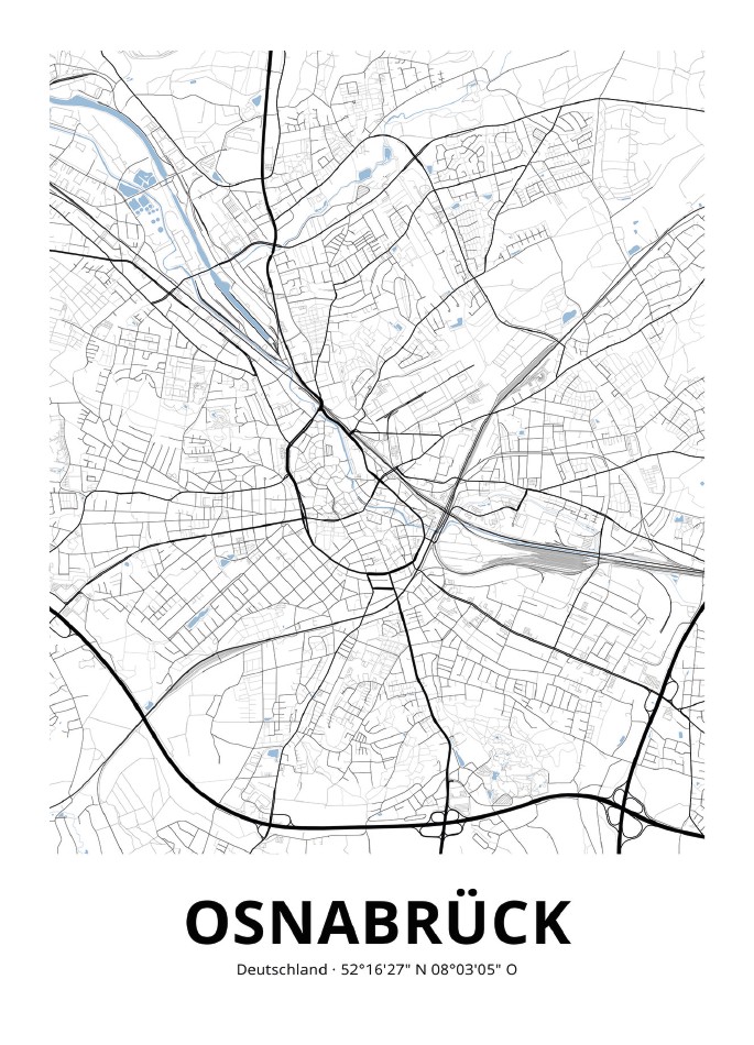 Dekorative Stadtpläne à la Carte!