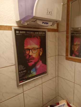 10 Jahre Ensemble New Babylon mit CityTOI, A1 Plakaten und FlyerService