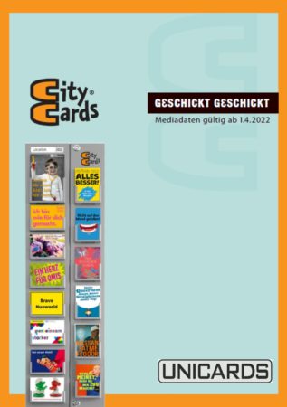 Die neue CityCards Preisliste für 2022 ist da!